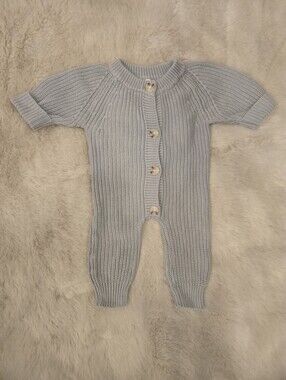 OAT Knit Romper | Size 0–6M